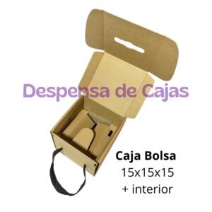 Caja Bolsa Kraft para Mates