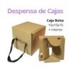 Caja Bolsa para Mates 15x15x15 + interior - Kraft