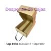 Caja Bolsa 33,5x22x11 + separador para 2 botellas