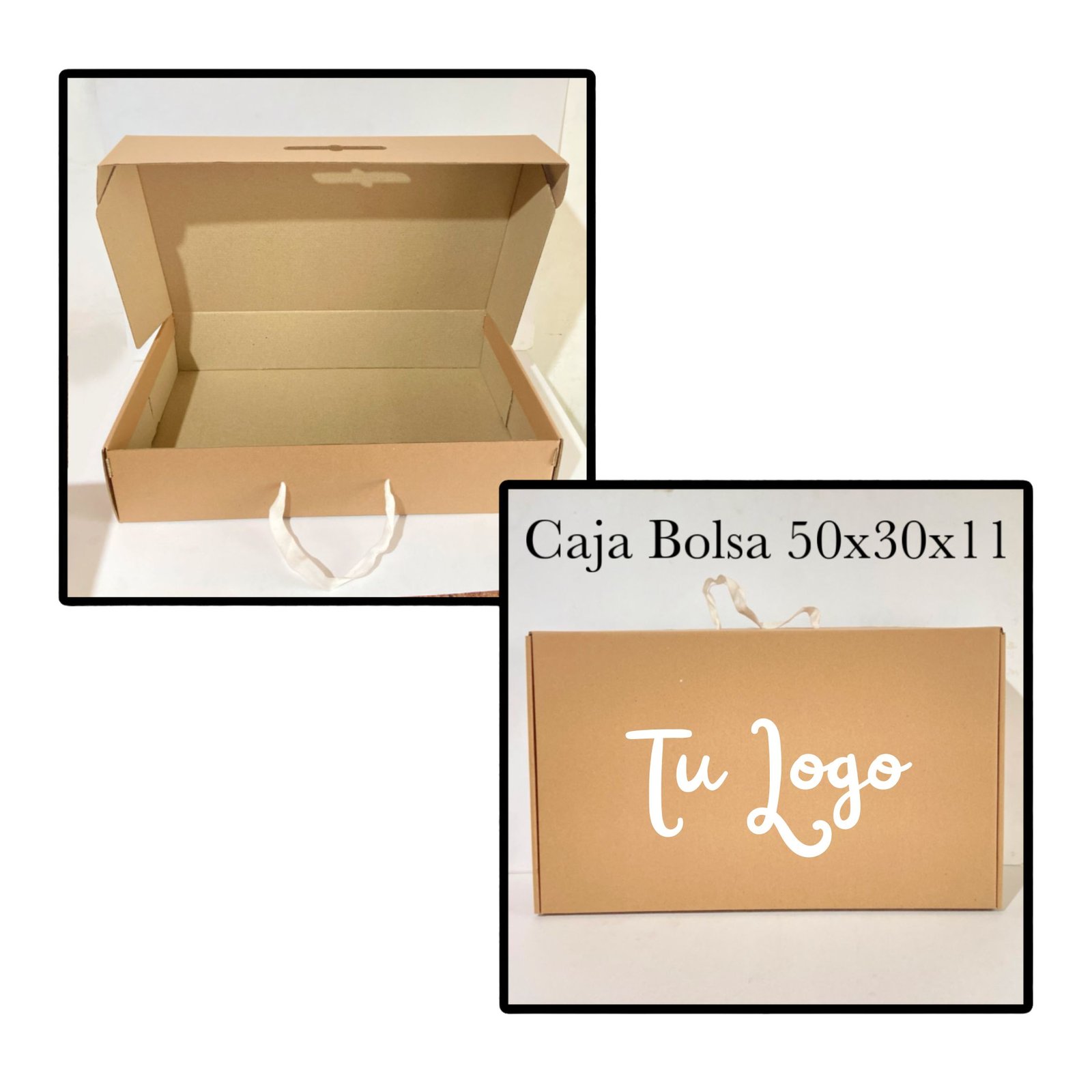Caja Bolsa 50x30x11 personalizada